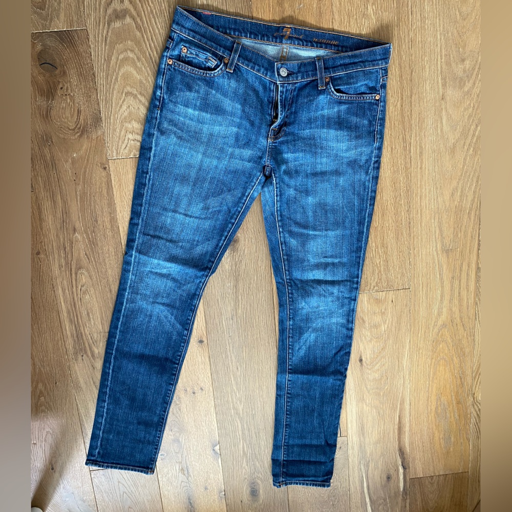 7 For All Mankind Roxanne Slim Fit Jean Sz 30